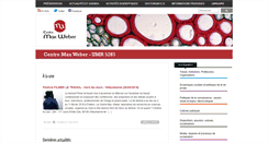 Desktop Screenshot of centre-max-weber.fr